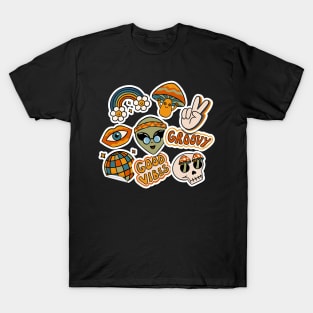 Retro Stickers T-Shirt